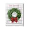 Stupell Industries Be Merry Holiday Music Wreath Canvas Wall Art